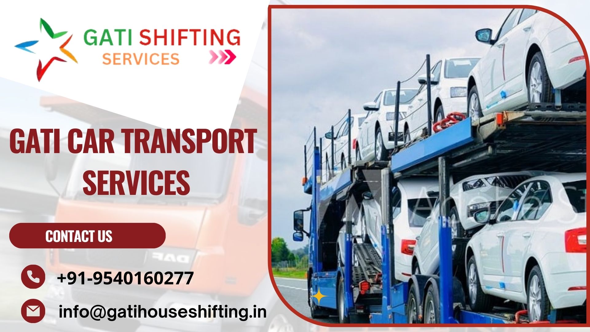 Car transport services in Noida