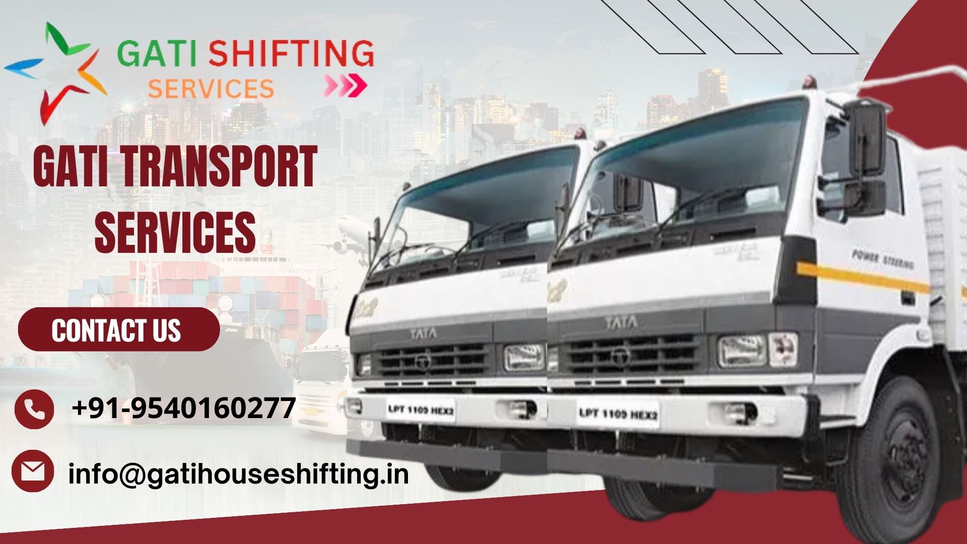 Goods transport service in Mohali